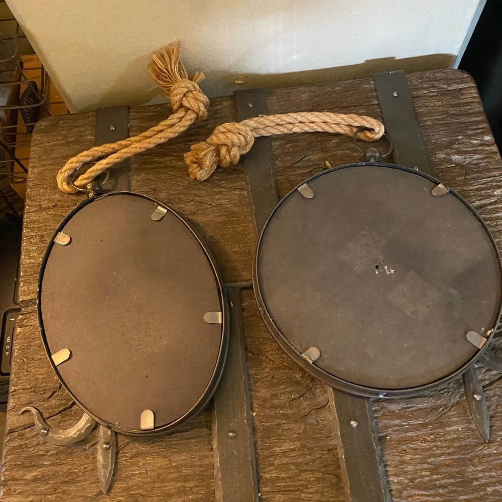 WALL HANGING MIRRORS SET